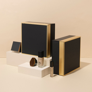 Bộ Bao Bì Mỹ Phẩm Chất Lượng Tuyệt Vời Quà Tặng Đèn LED Bìa Cứng Chuyên Nghiệp Hộp PR Làm Đẹp Có Gương - Product Image 5