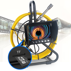 Xách tay 5-inch độ nét cao hệ thống camera cống cho hệ thống thoát nước xây dựng và đường ống nội soi với trên màn hình hiển thị - Product Image 4