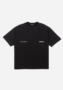 <b>Men's</b> Oversized Black Pattern Cotton Shoulder Streetwise Printed Casual Loose Hip Hop Summer Fashion T-<b>shirt</b> - Product Image 4