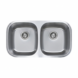 [BAEKJO] Évier double en acier inoxydable BD820 européen à double cuve, avec design sous-plan lisse pour cuisines modernes - Product Image 2