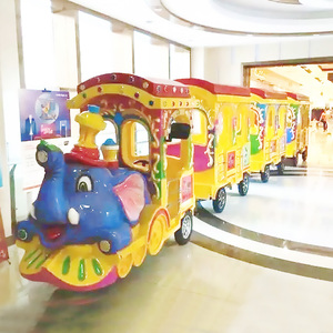 Parc d'attractions intérieur et extérieur pour enfants, trains interactifs portables sans rails pour enfants et adultes, à vendre - Product Image 6