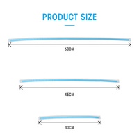 RUTENSE – bande LED Flexible, bon marché, 60cm, 45cm, 30cm, feux de jour, clignotants, 12V DRL