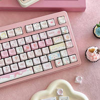 MAO Meow Squad – capuchons de touches de clavier mécaniques en forme de chat, compatibles PBT avec les commutateurs de clavier mécaniques 61/64/68/104/108