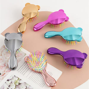 Brosse démêlante Bear, brosse à cheveux sans nœuds, démêlage naturel, glisse facilement, démêlage pour enfants, brosse à cheveux <span class=keywords><strong>Oneleaf</strong></span>, peigne pour femmes - Product Image 1