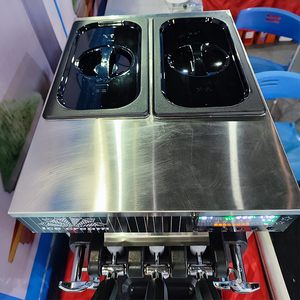 Qdmech bán chạy nhất Máy tính để bàn thương mại Máy làm kem mềm Công suất Thấp Nhỏ ba màu Máy tính để bàn Máy làm kem - Product Image 4
