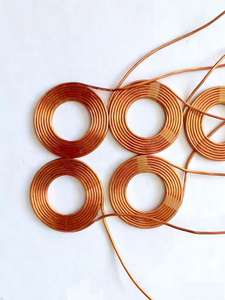 가열 및 다양한 인덕터/코일 응용을 위한 맞춤형 자체 접착 구리 에어 코일 권선 - Product Image 5