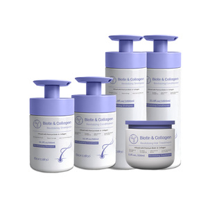 Set de Cuidado Capilar con Biotina y Colágeno Herbal de Marca Privada, Champú Voluminizador y Engrosador de Cabello de 1000 ml para Todo Tipo de Cabello - Product Image 2