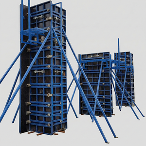 Système de coffrage en acier réglable Minglei pour colonnes, avec panneaux en contreplaqué marin et cadre métallique en <span class=keywords><strong>béton</strong></span> - Product Image 5