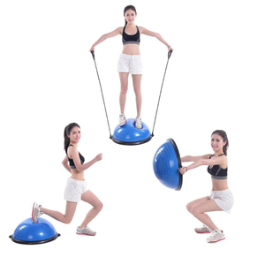 <span class=keywords><strong>Blu</strong></span> di Forma Fisica di Yoga Resistenza Esercizio di Allenamento Mezza Balance Ball Con Pompa - Product Image 5