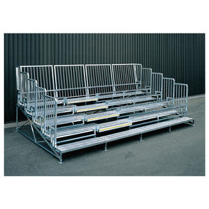 Tribuna Deportiva para Exteriores para Todas las Estaciones, Serie M, de Acero S235 JR Galvanizado en Caliente, Fabricada en Italia, Marca CETA, Hecha a Medida - Product Image 1