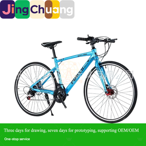 Vélo <span class=keywords><strong>de</strong></span> route pour <span class=keywords><strong>homme</strong></span>, guidon plat, 28 pouces, léger, pour <span class=keywords><strong>course</strong></span>, étudiant, pneus fins, avec changement <span class=keywords><strong>de</strong></span> vitesse - Product Image 1