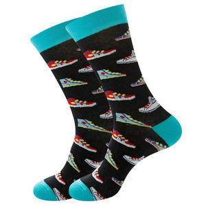 2025 nuevo algodón Navidad térmico invierno mexicano calavera <span class=keywords><strong>Sushi</strong></span> Cactus estampado cálido calcetines de tripulación para hombres y mujeres - Product Image 6
