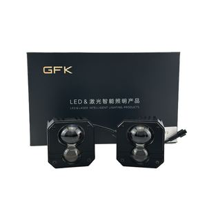 ไฟหน้าโปรเจคเตอร์แอลอีดีสีคู่80W ไฟหน้า55W สำหรับ A3 Octavia City สำหรับ Civic 12V 6000K 2.5นิ้ว - Product Image 3