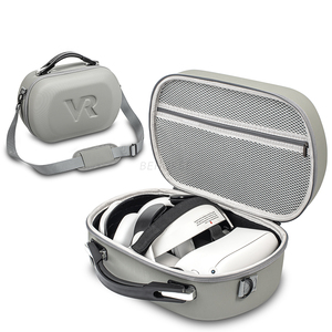 Bolsa de almacenamiento de PU, bolso de mano con correa <span class=keywords><strong>Elite</strong></span> BOBOVR, correa para auriculares, caja portátil, estuche de transporte, accesorios VR para Oculus <span class=keywords><strong>Quest</strong></span> <span class=keywords><strong>2</strong></span> - Product Image 2