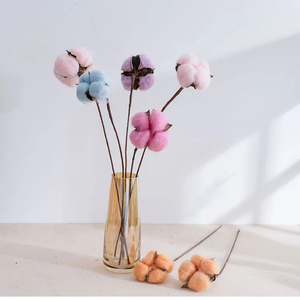 Vente en gros <span class=keywords><strong>de</strong></span> tiges <span class=keywords><strong>de</strong></span> coton artificiel <span class=keywords><strong>de</strong></span> style naturel pour les bouquets <span class=keywords><strong>de</strong></span> <span class=keywords><strong>mariage</strong></span> bohème et les arrangements <span class=keywords><strong>de</strong></span> décoration <span class=keywords><strong>de</strong></span> maison <span class=keywords><strong>de</strong></span> ferme - Product Image 2
