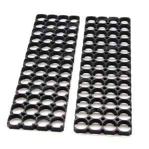 Support de batterie 18650 personnalisé gratuit en ABS PC ignifuge 4x13 pour piles AA 18650 - Product Image 3