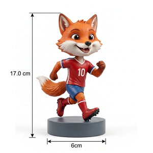 Figura <span class=keywords><strong>de</strong></span> Resina Personalizada <span class=keywords><strong>de</strong></span> Animal con Cabeza Móvil, Muñeco <span class=keywords><strong>de</strong></span> Mascota, Perro o Gato, Recuerdo, Regalo, Decoración para el Hogar u Oficina - Product Image 2