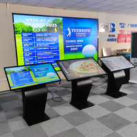 Kiosque interactif tactile Android pour exposition publicitaire, écran d'affichage numérique, menu numérique, signalétique, PC tout-en-un, TV