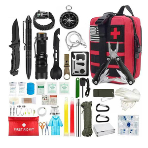 <span class=keywords><strong>Set</strong></span> avventura da campeggio attrezzatura 39 in 1 Kit di sopravvivenza di emergenza EDC Wilderness SOS actactical Outdoor Cars - Product Image 1