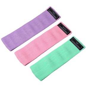Moyou Glute Resistance <b>Band</b> Medium Non Slip Knitted Elastic For <b>Exercise</b> - Product Image 5