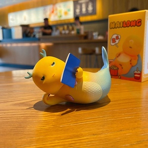 Caja Ciega Original al 100% de <span class=keywords><strong>la</strong></span> Serie Nailong Milk Dragon Lying Flat, Caja Misteriosa de PVC, Juguete Bonito, Decoración para el Hogar - Product Image 3