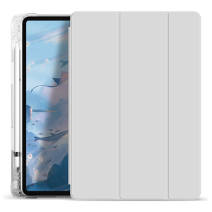 สมาร์ทแท็บเล็ตปก TPU ซิลิโคนที่มีผู้ถือดินสอสำหรับ <span class=keywords><strong>Apple</strong></span> <span class=keywords><strong>iPad</strong></span> Pro 12.9 5th <span class=keywords><strong>Gen</strong></span> - Product Image 2