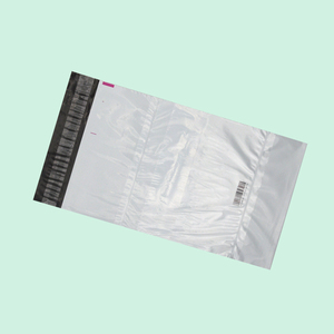 Túi Thư Nhỏ Màu Trắng Thân Thiện Với Môi Trường Túi Thư Hai Đường Keo Dán-Túi Địa Chỉ Thư Tùy Chỉnh - Product Image 1