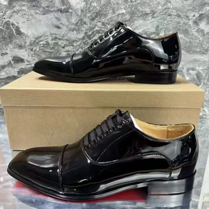 Nouvelle Collection 2026 – Mocassins Montants Homme à Semelle Rouge, en Tissu Extensible, Style Décontracté et Luxe, Idéals pour Soirées et Tenues Décontractées - Product Image 1