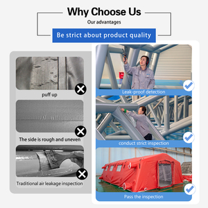 Tenda Gonfiabile Impermeabile per Emergenze, Rifugio Multiuso a Rapido Dispiegamento per Campeggio, Vendita Calda - Product Image 4