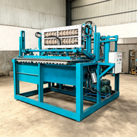 Machine voor het maken van fruitbakjes op maat, pulp-molding machine voor de productie van verpakkingen voor appels en sinaasappels.