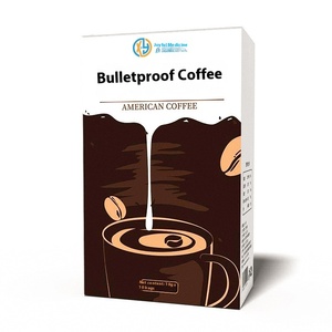 Cấp thực phẩm chống đạn cà phê ngay lập tức cà phê đen Bột chế độ ăn uống chất xơ satiety Enzyme ketogenic bữa ăn thay thế - Product Image 1