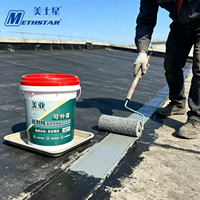 Peinture acrylique imperméable V877 pour extérieur, résistante aux intempéries et au gel, à base de carbonate de calcium, pour toitures et murs