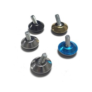 <b>Adjustable</b> Screw Feet M6 Metal Industrial <b>Table</b> Chair <b>Leg</b> Pads Easy Installation - Product Image 1