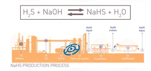 Cas 16721-80-5 Natriumhydrosulfide Nahs
