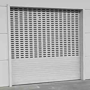 Volet roulant perforé en aluminium à commande par capteur Digah pour quai de chargement, design moderne, automatique et sécurisé - Product Image 6