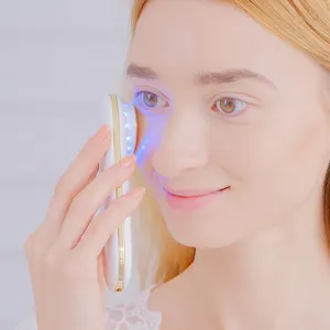 美容个人护理产品4合1面部红色蓝光疗法护肤棒护肤工具其他家用美容设备