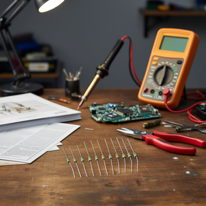 Condensador cerámico axial de 100 Nf 50V con cable radial electrolítico para reparación de placas de circuitos electrónicos y piezas de repuesto - Product Image 2