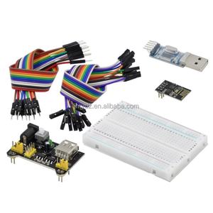 Suite de test WIFI ESP8266 Module WIFI + CH340 + Alimentation + Platine d'expérimentation - Product Image 1