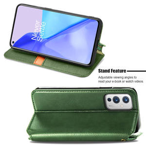 Étui de téléphone d'affaires pour OnePlus Nord N100 N200 <span class=keywords><strong>CE2</strong></span> Lite 2 2T 5G housse de portefeuille à rabat en cuir - Product Image 5