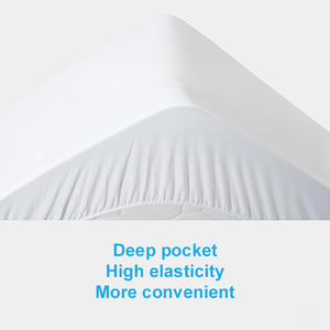 En çok satan su geçirmez yatak koruyucu kapak buz ipek otel yatak su geçirmez yatak koruyucu ikiz kraliçe kral - Product Image 5