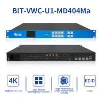 Large Event Venue 1X1,1X2,2X1,1X3,3X1,1X4,2X2,4X1 Layout 4096X2160 60Hz Audio Separation Controller Video Wall Controller FCC CE