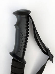 <span class=keywords><strong>Bastones</strong></span> de senderismo Alpenstock personalizados de fábrica, <span class=keywords><strong>bastones</strong></span> de senderismo nórdicos de aleación de aluminio 6061 con mango de goma listos para enviar - Product Image 4