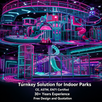 Parc de jeux intérieur, équipement de parc d'attractions, complexe de loisirs, fournisseur commercial sur mesure en gros, projet EAC