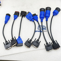 Herramienta de Diagnóstico 124032, Escáner USB Link 2 para Camiones Diésel de Uso Pesado, Escáner Universal para Diagnóstico de Camiones con Adaptador de Interfaz BT