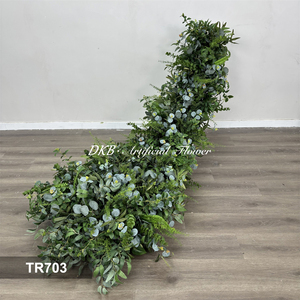 Flor Artificial Realista de Seda, Rosa, Planta Verde, Decoración de Alta Calidad Hecha a Mano, Duradera, para Cumpleaños - Product Image 3