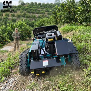 Meilleure Vente Tondeuse <span class=keywords><strong>Robot</strong></span> Industrielle à Chenilles Monocylindre à Essence Télécommandée pour Pentes, Normes CE et EPA, USA Europe - Product Image 5