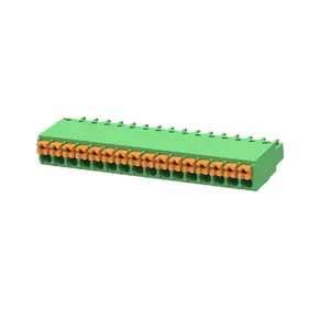 Hot Selling Spring Terminal Block Pluggable Electronic Connector Super March Product for Secure Wiring