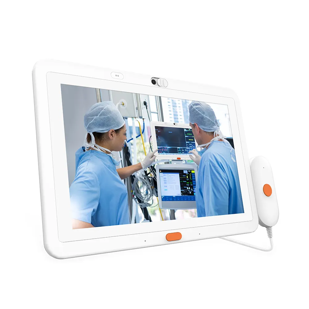 Touch screen 10 inch HMI android wall mounted medical monitor