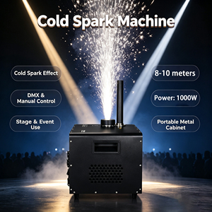 Pistola de pulverización de punto de explosión de venta directa de fábrica, 1000W, DMX512, para escenarios LED, alquiler, luces para fiestas, bares, DJs, discotecas. - Product Image 1