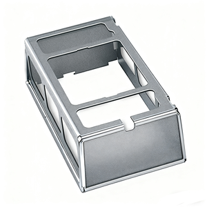 กล่องเคสโลหะแผ่นอลูมิเนียมสำหรับงานประดิษฐ์โลหะสีเงินงานประดิษฐ์โลหะแผ่นงานตามสั่ง - Product Image 4